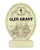 Glen Grant Scotch whisky label