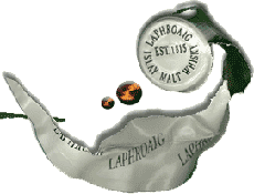 Laphroaig malt scotch whisky