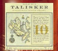 scotch label talisker